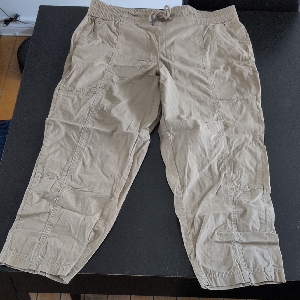 Reitmans Women's Tan Track Pants